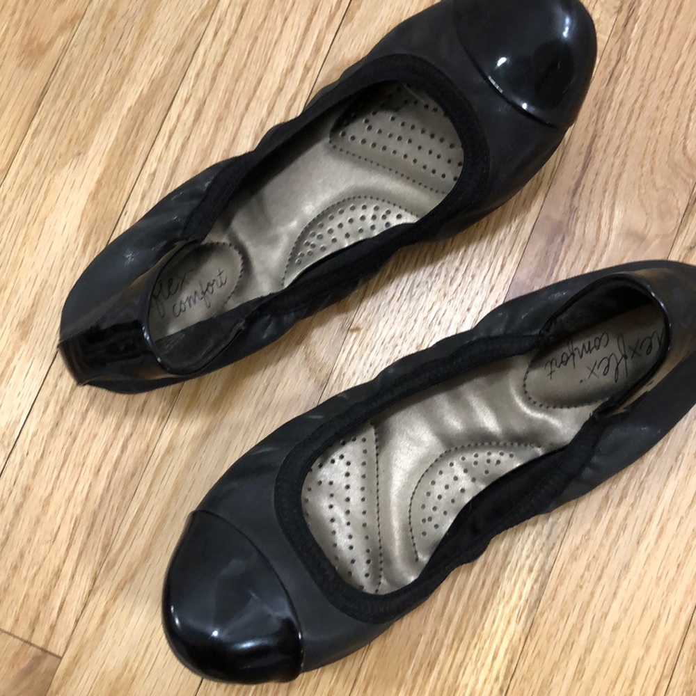 Black flats